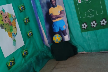 Foto - Creche Escola Kenso Okumura realiza exposição do projeto “Festa das Nações”