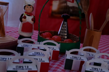 Foto - Creche Escola Kenso Okumura realiza exposição do projeto “Festa das Nações”