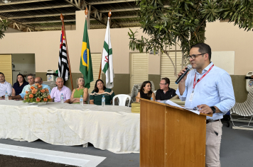 Foto - Cerimônia marca a retomada do transporte coletivo intermunicipal em Taiúva