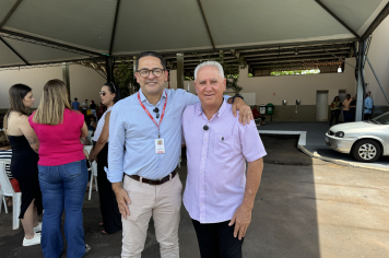 Foto - Cerimônia marca a retomada do transporte coletivo intermunicipal em Taiúva