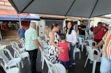 Foto - Primeira-dama do Estado visita Taiúva e destaca programa de qualificação profissional