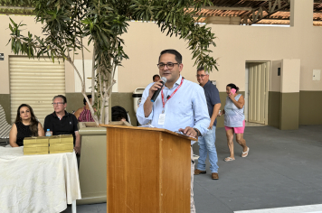Foto - Cerimônia marca a retomada do transporte coletivo intermunicipal em Taiúva