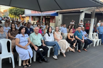 Foto - Primeira-dama do Estado visita Taiúva e destaca programa de qualificação profissional