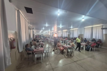 Foto - Grupo Doce Idade inicia atividades com grande participação em Taiúva