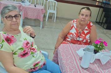 Foto - Grupo Doce Idade inicia atividades com grande participação em Taiúva