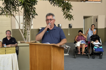 Foto - Cerimônia marca a retomada do transporte coletivo intermunicipal em Taiúva