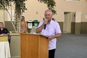 Foto - Cerimônia marca a retomada do transporte coletivo intermunicipal em Taiúva