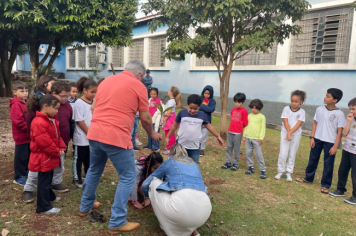Foto - Prefeitura de Taiúva celebra o Dia Mundial do Meio Ambiente com plantio de árvores nas escolas