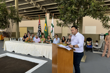 Foto - Cerimônia marca a retomada do transporte coletivo intermunicipal em Taiúva