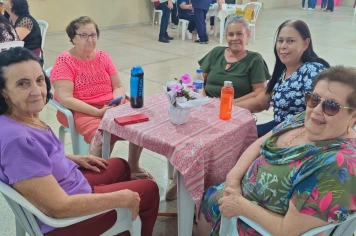 Foto - Grupo Doce Idade inicia atividades com grande participação em Taiúva