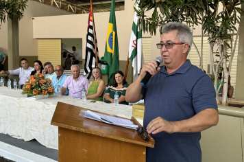 Foto - Cerimônia marca a retomada do transporte coletivo intermunicipal em Taiúva
