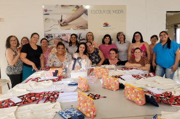 Prefeitura de Taiúva promove curso de costura em parceria com SENAI e SEBRAE