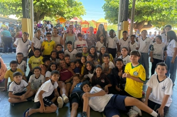 Caravana do Esporte reúne alunos e comunidade em Taiúva no Dia do Desafio 2026
