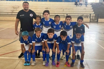 Taiúva estreia com vitória na Copa APER de Futsal Sub-10