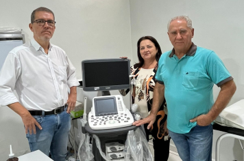 Prefeitura de Taiúva coloca em funcionamento aparelho de Ultrassonografia no Hospital Municipal