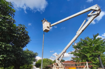 Prefeitura realiza mais uma etapa da troca de lâmpadas em pontos da cidade