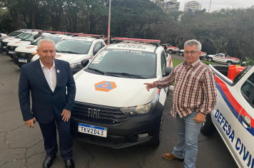Prefeitura de Taiúva recebe viatura da Defesa Civil em solenidade no Palácio dos Bandeirantes