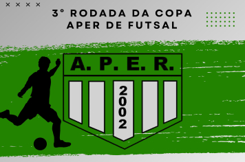 3ª Rodada da Copa APER de Futsal movimenta o Ginásio Municipal