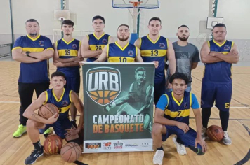 Basquete masculino de Taiúva vence Terra Roxa em rodada do Campeonato Regional
