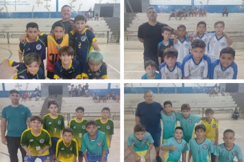 Copa Taiúva de Futsal Sub-11 tem início com jogos movimentados e destaque para goleada