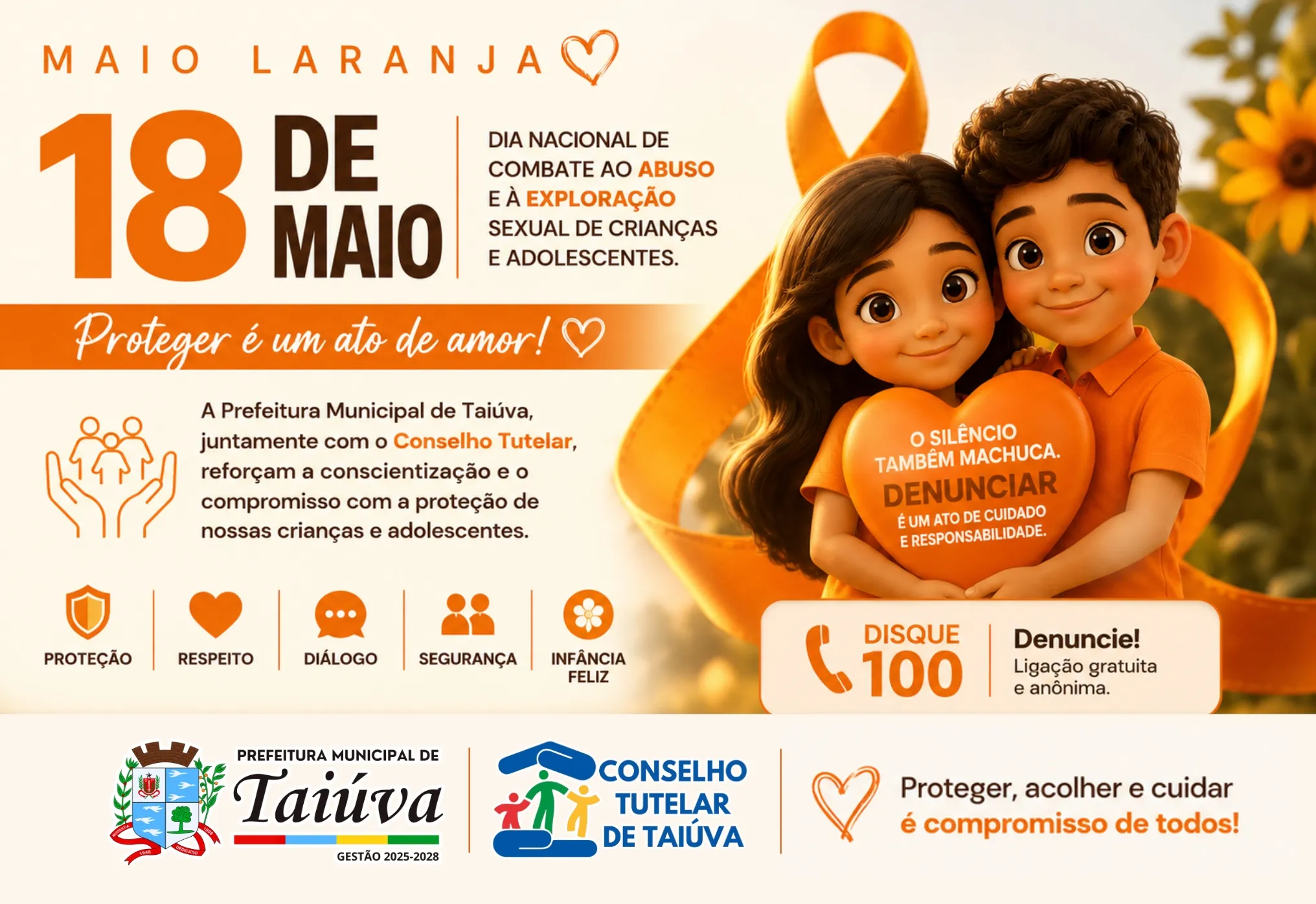 18 de Maio: proteger a infância é dever de todos