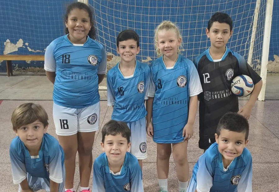 Taiúva dá o pontapé inicial no Campeonato Municipal de Futsal Sub-9