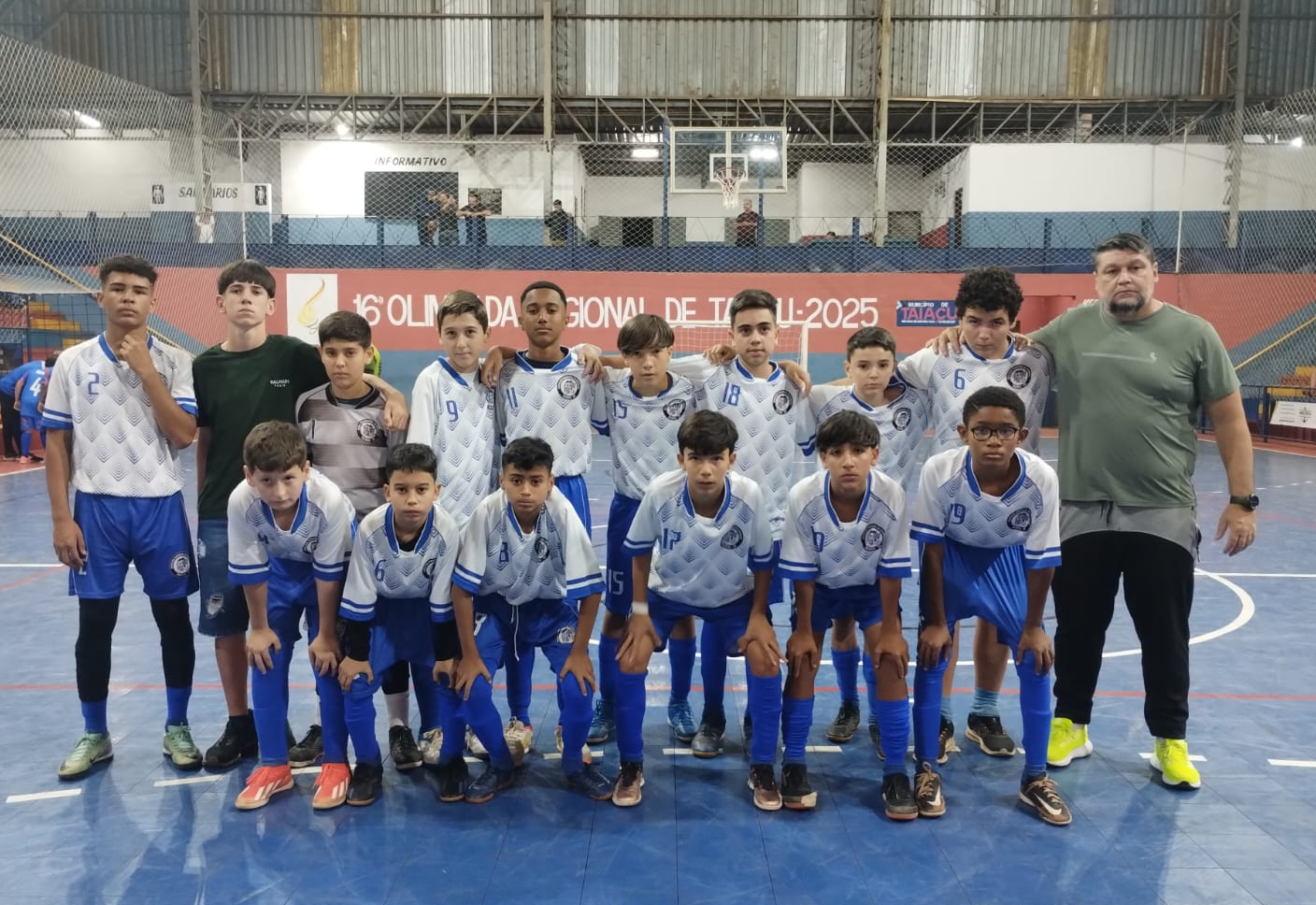 Equipes de Taiúva disputam a 7ª rodada da Copa Aper de Futsal de Base