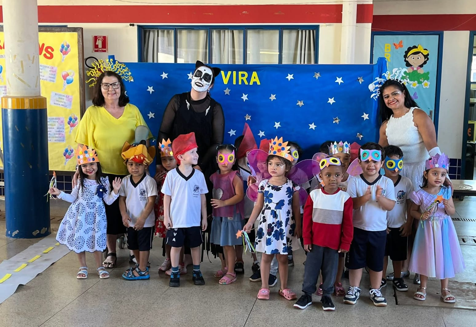 Creche Escola Profª Neuza Regina Bruno Carnevalli Gonzalez realiza apresentação especial no Dia do Folclore