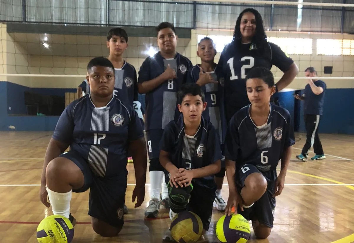 Equipe Sub-12 de Taiúva conquista 2º lugar na Copa Aper de Voleibol de Base