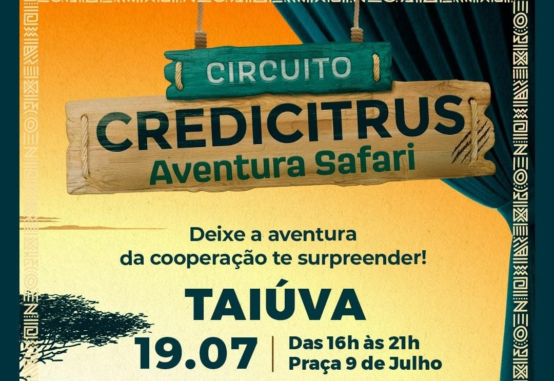 Taiúva será palco do Circuito Credicitrus Aventura Safari neste sábado, 19 de julho