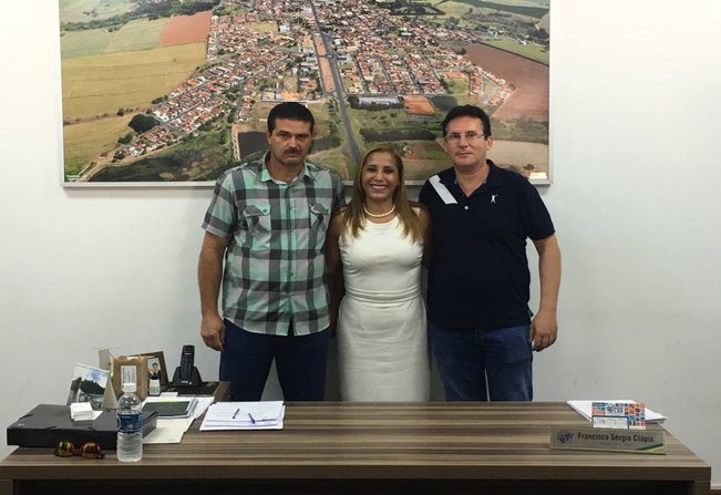 Taiúva  recebe parlamentar estadual!