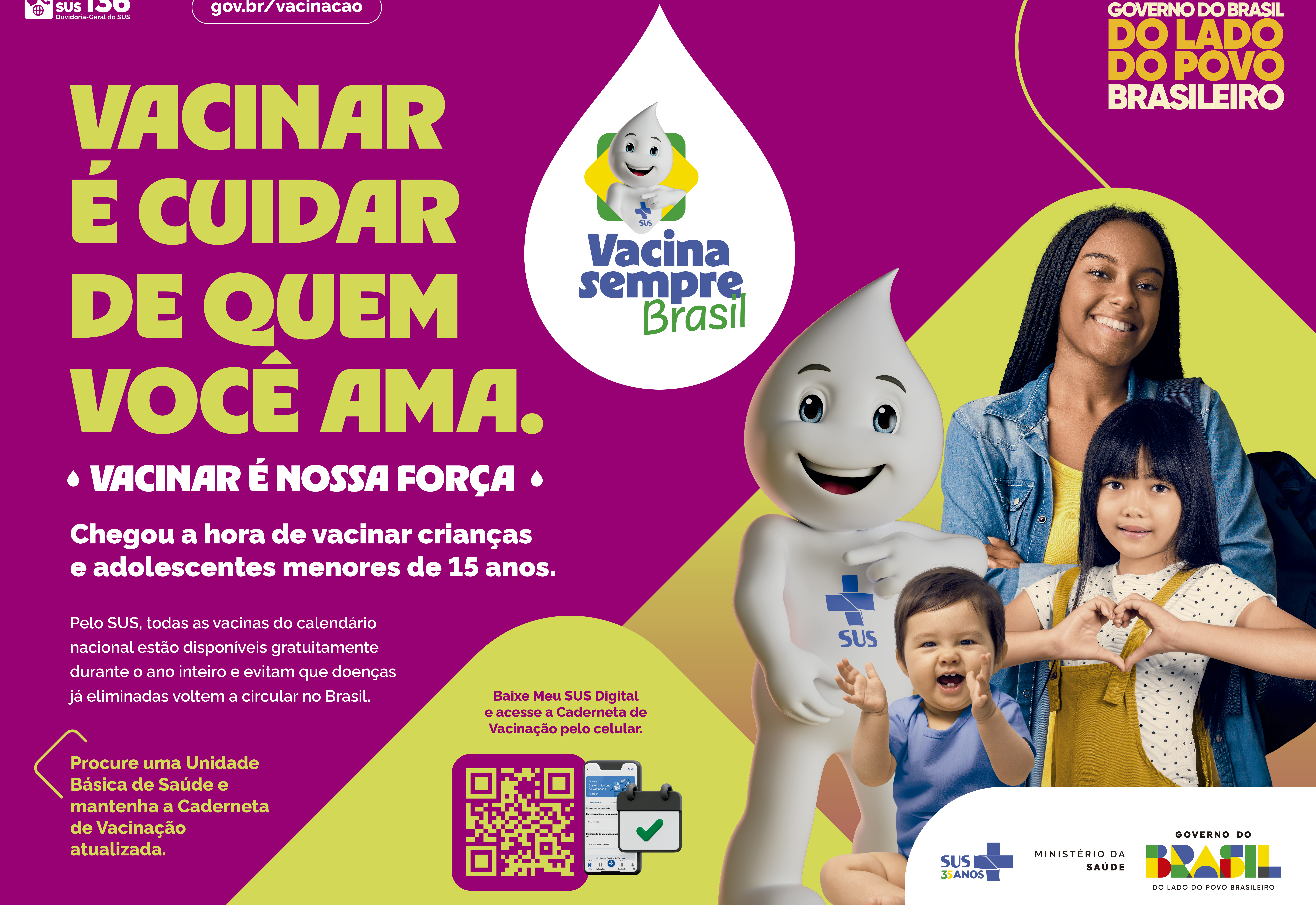 Campanha de Atualização da Caderneta de Vacinação