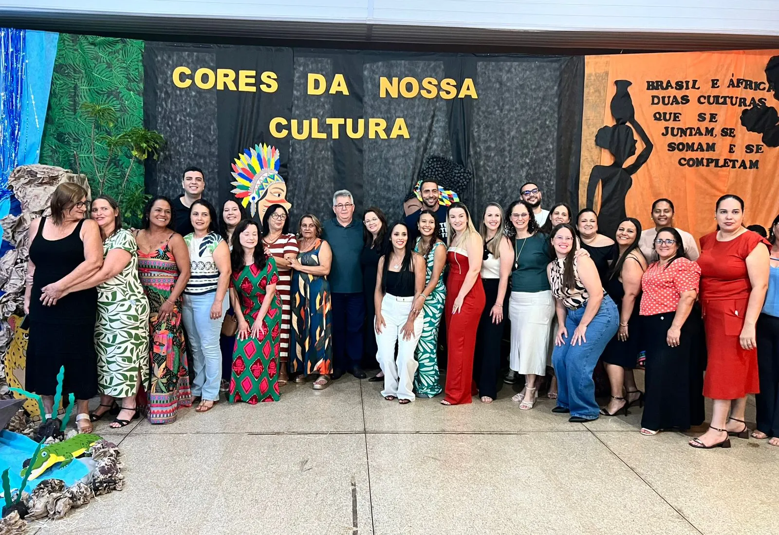 Projeto Arco-Íris destaca diversidade cultural em exposição aberta à comunidade