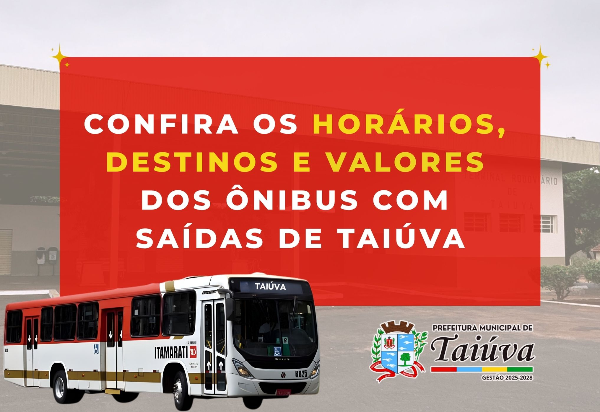 O transporte coletivo está de volta!