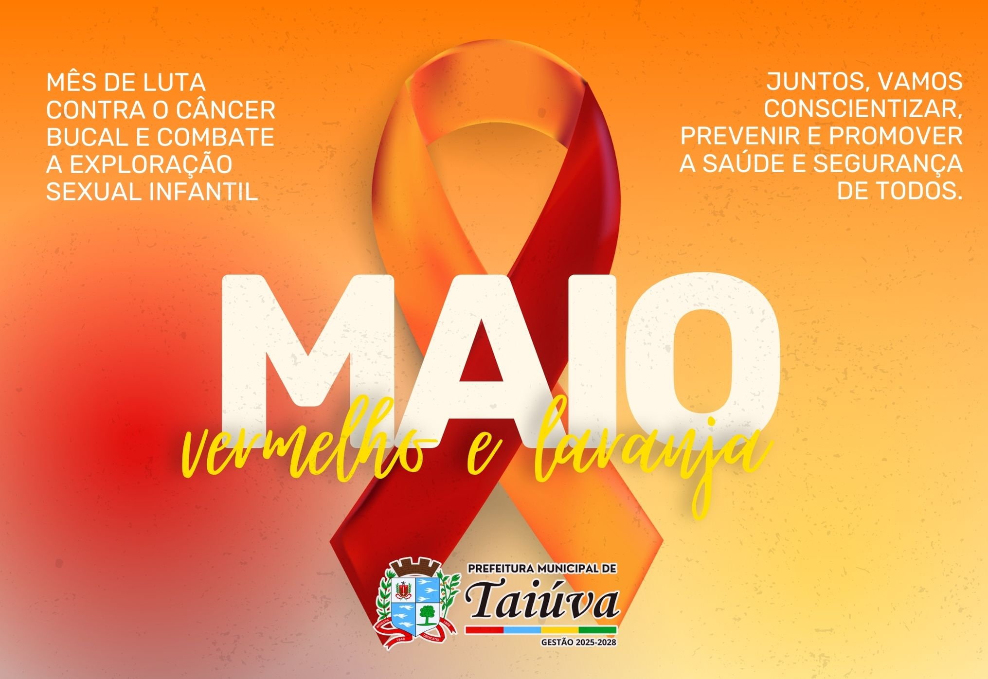 Maio Laranja e Vermelho