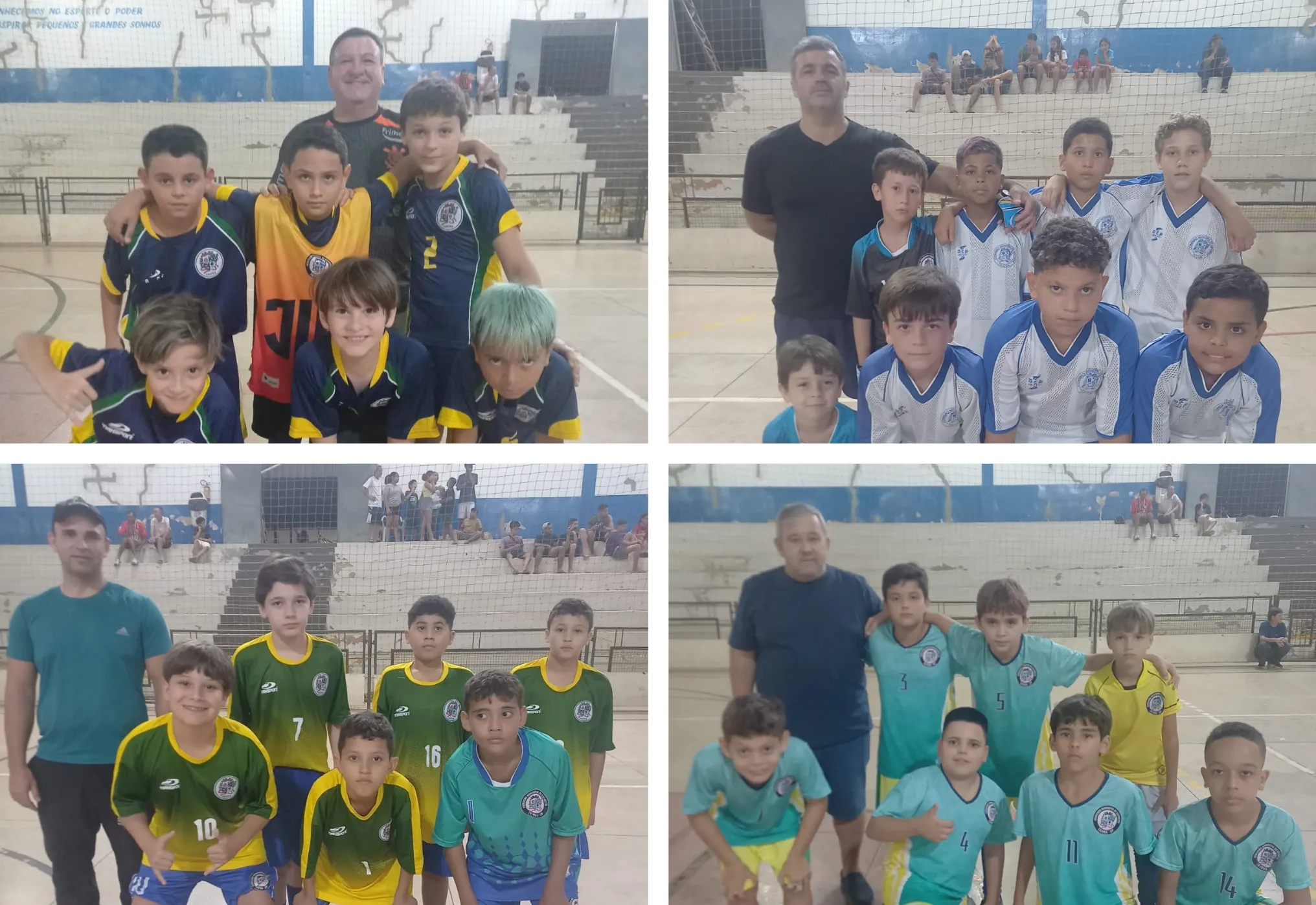 Copa Taiúva de Futsal Sub-11 tem início com jogos movimentados e destaque para goleada